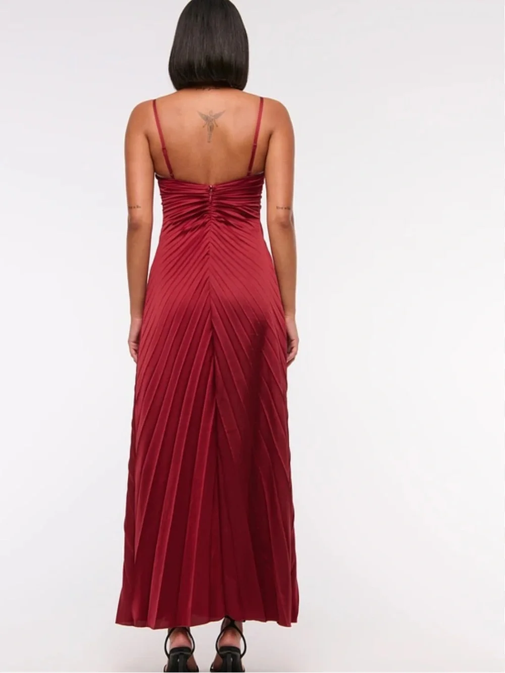 Abercrombie Giselle Sunburst Pleated Dress